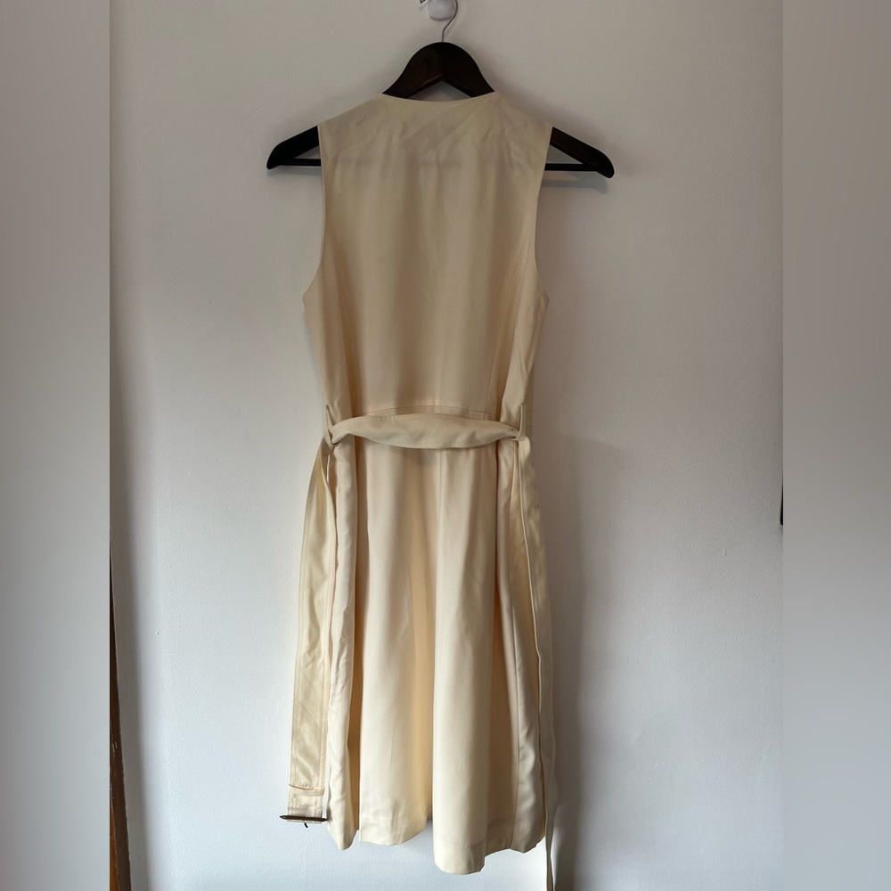 J. CREW cream sleeveless blazer dress size 4 - Picture 2 of 6